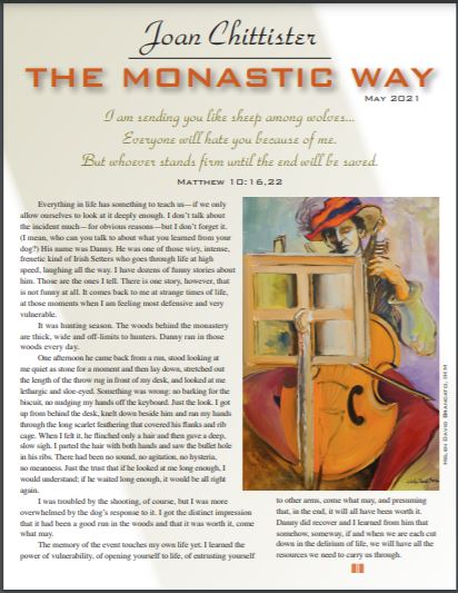 The Monastic Way by Joan Chittister