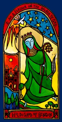 Hildegard of Bingen by Marcy Hall