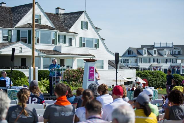 Sister Joan at Special Olympics Anniversary 