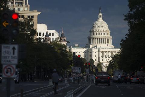 The U.S. Capitol is seen in Washington Oct. 5, 2020. 