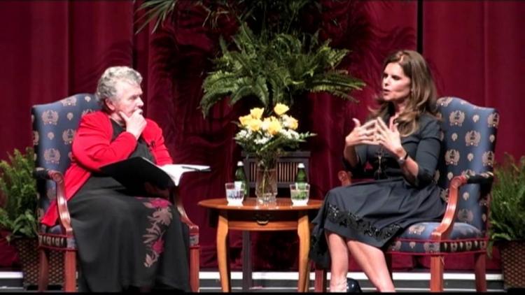 Joan Chittister & Maria Shriver "In Conversation" at Mercyhurst